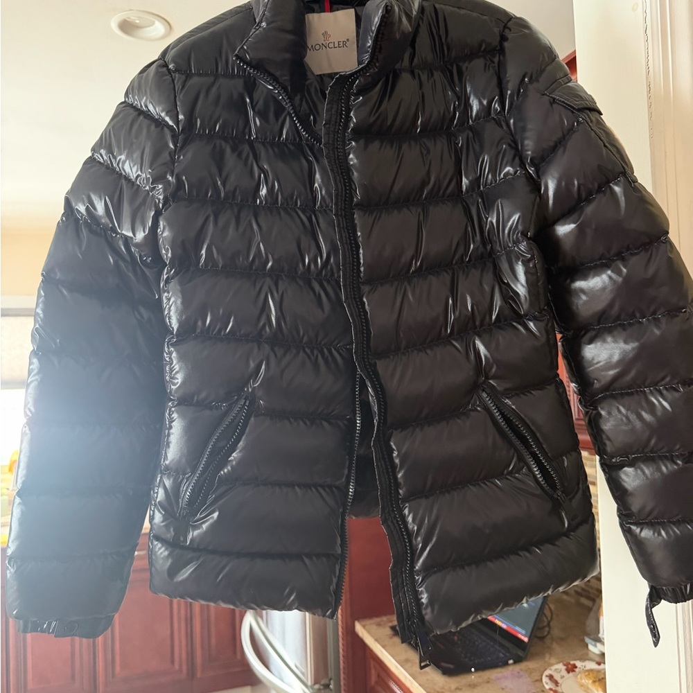 Moncler Bady Shiny Black Down Jacket